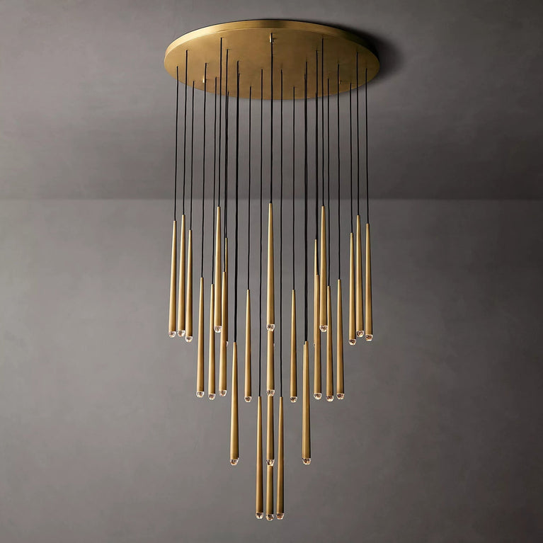 Aquitania Round Chandelier 24" 30" 48"