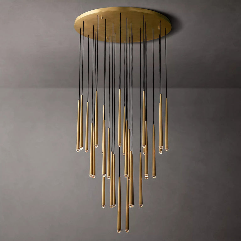 Aquitania Round Chandelier 24" 30" 48"