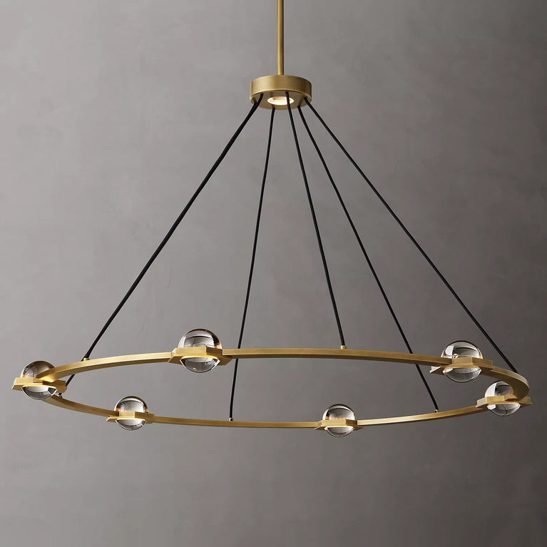Eclatant Round Chandelier 48"