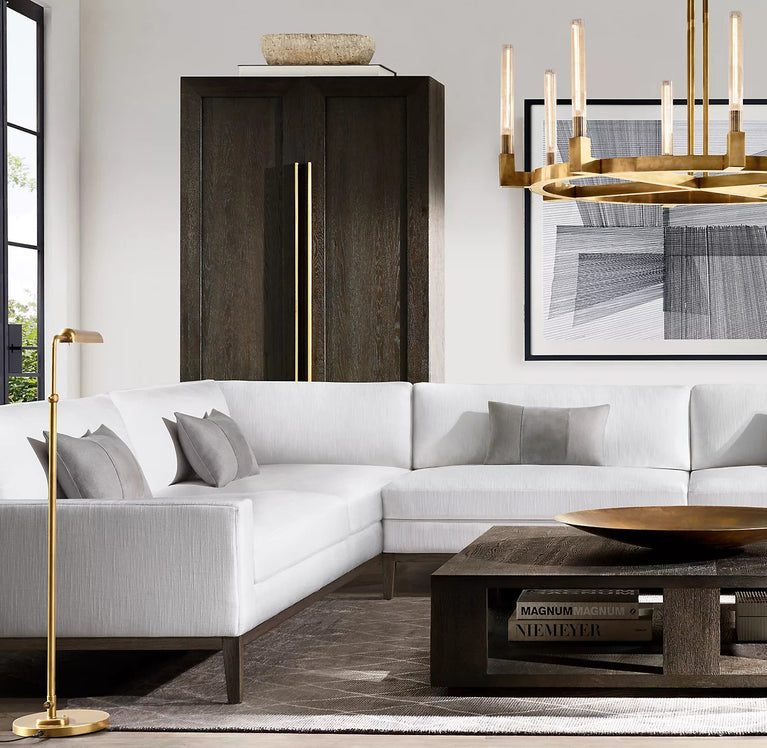 Candlestick Round Chandelier 60"