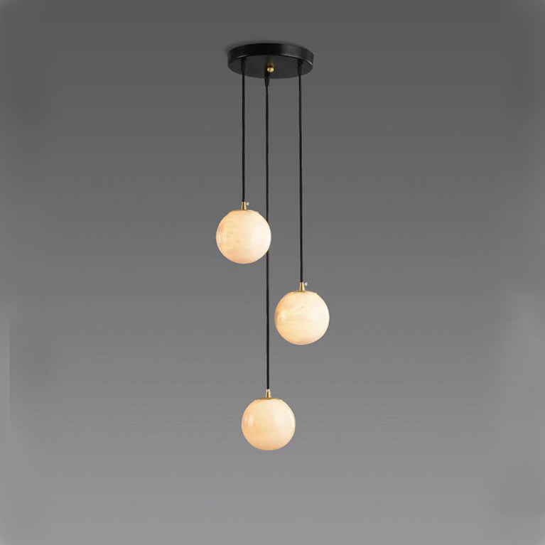 Yanna Long chandelier for Duplex staircase light lucite