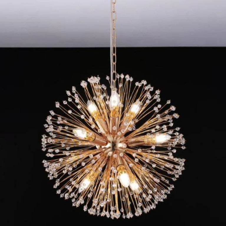 Modern Crystal Globe Satellite Chandelier Light