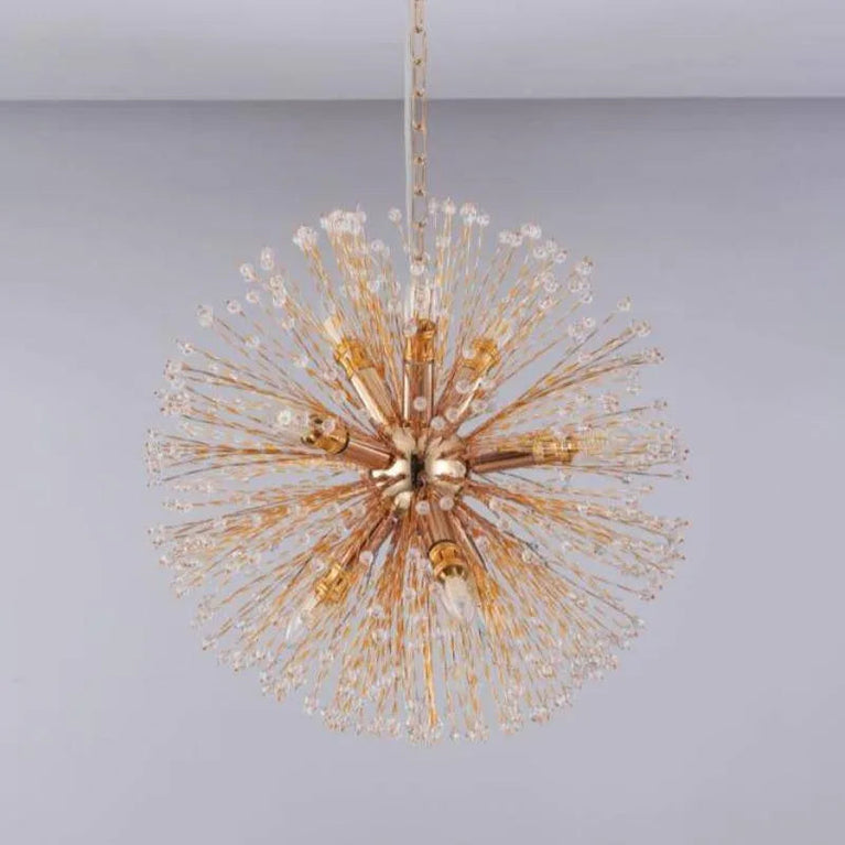 Modern Crystal Globe Satellite Chandelier Light