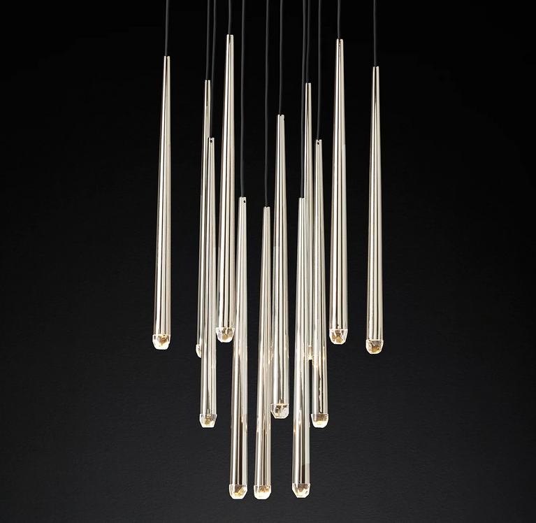 Aquitaines Round Chandeliers 24" Modern Chandelier Light