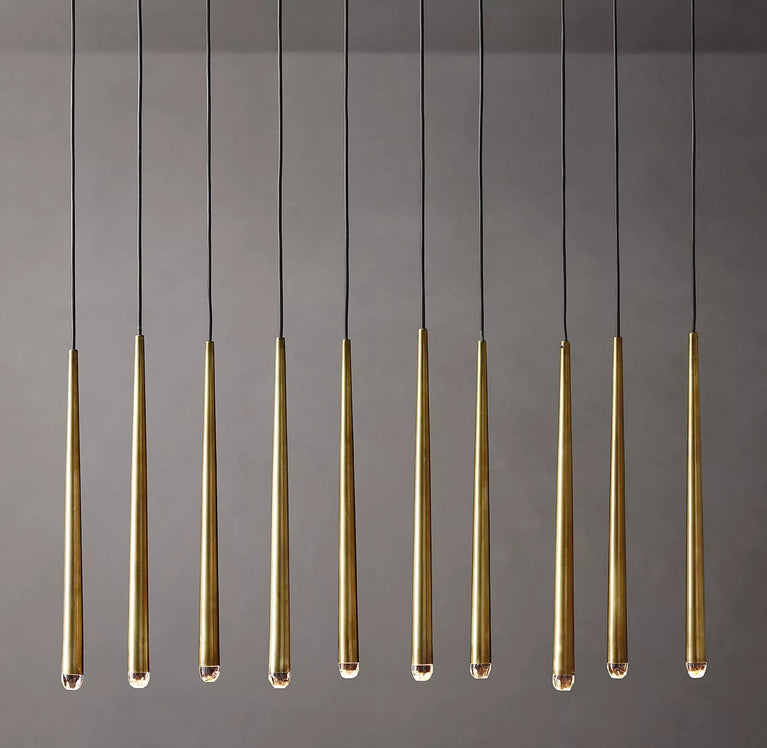 Aquitaine Linear Chandelier Light 48"