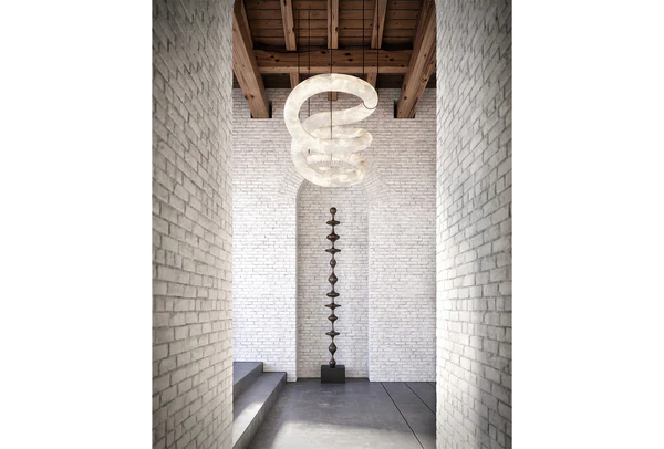 Infinity Alabaster Chandelier