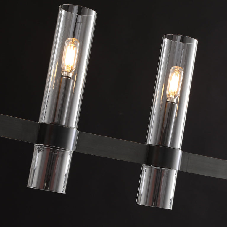 Ravelle Glass Linear Chandelier 50"(customized)