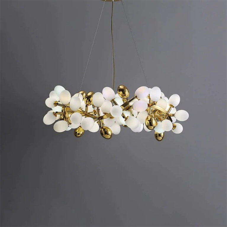 Niall Grape Shape Round Chandelier for Dinning