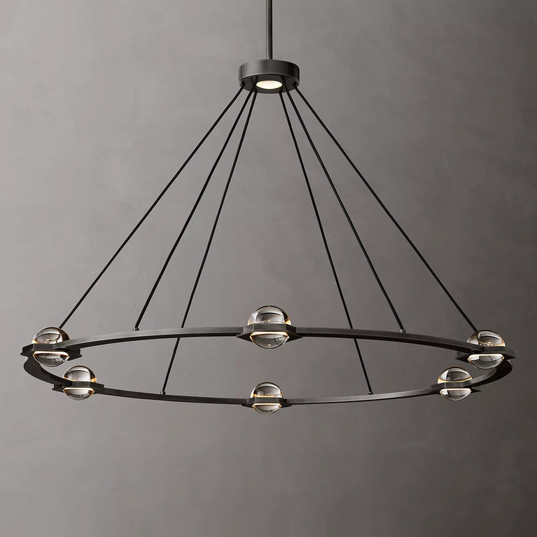 Eclatant Round Chandelier 48"