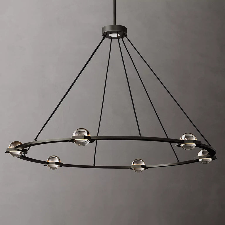Eclatant Round Chandelier 48"