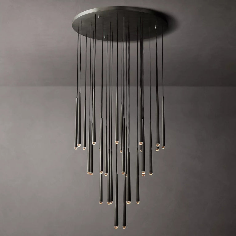 Aquitania Round Chandelier 24" 30" 48"