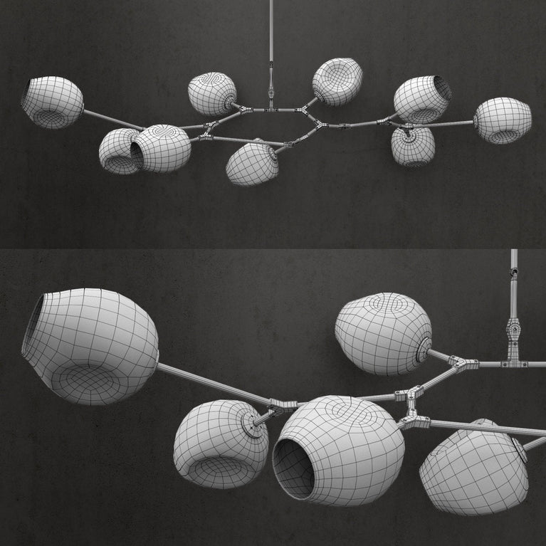 COVINGTON 8-LIGHT CHANDELIER (MANDY PROJECT)