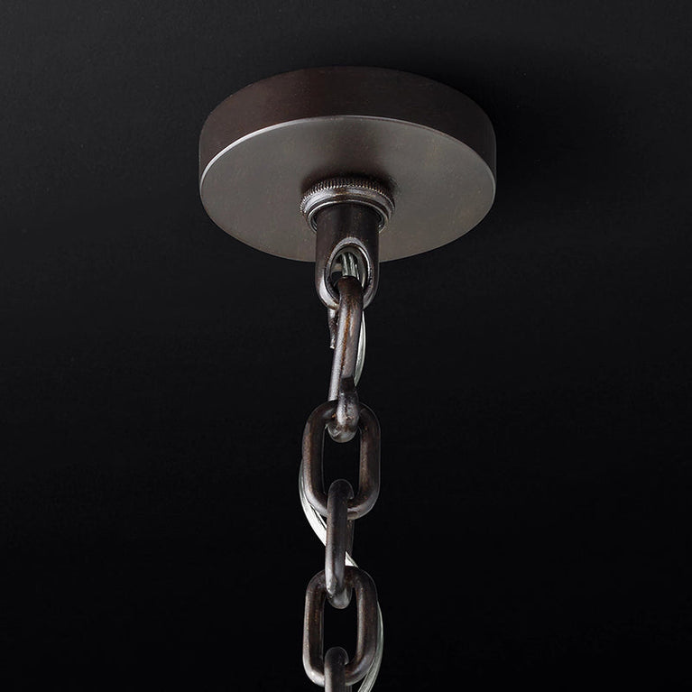 Emile Industrial Wind Round Chandelier 50" 60"( customized size)