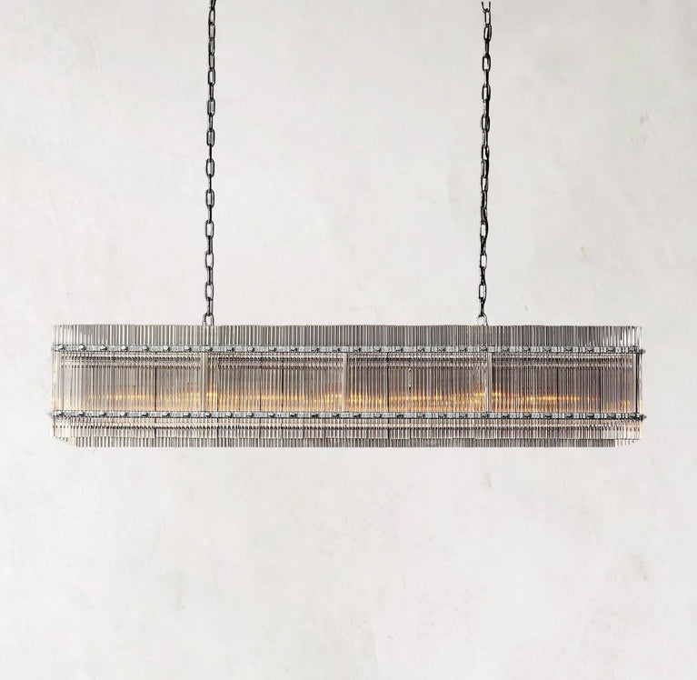 Modern San Marco Linear Luxury Chandelier 54"
