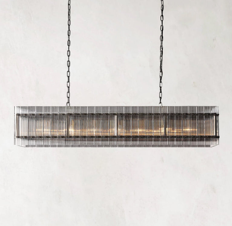 Modern San Marco Linear Luxury Chandelier 54"