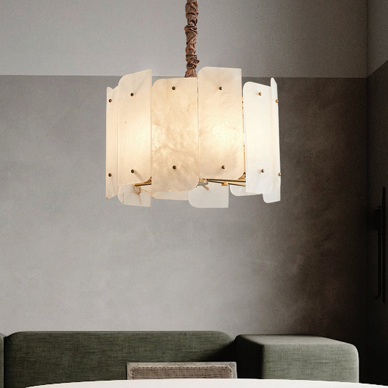 Peggy marble Round chandelier 20hhhh 31hhhh