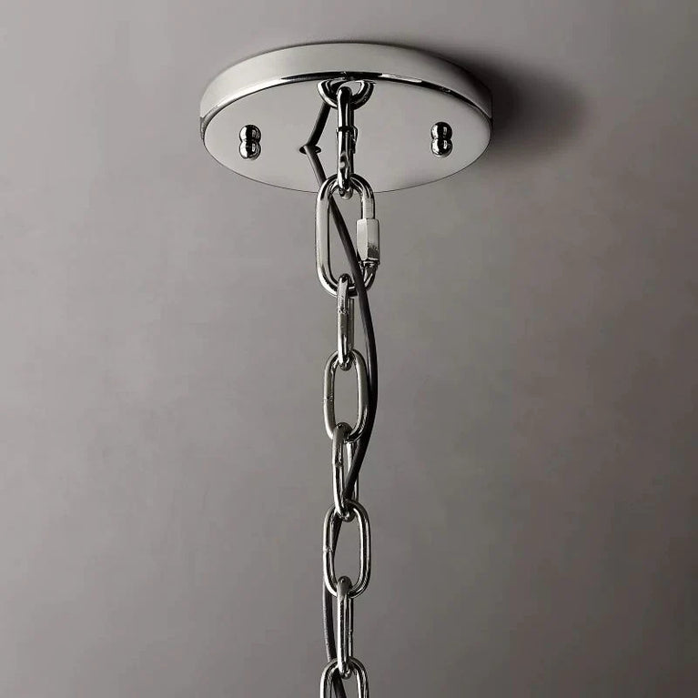 Harlow Crystal Round Chandelier 31"