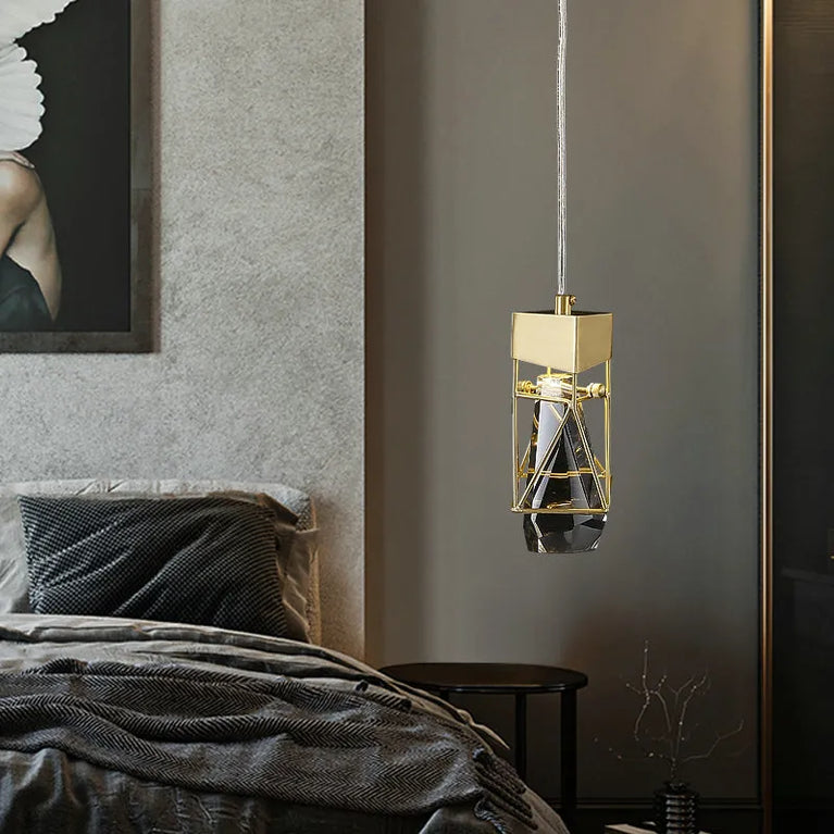 RILEY MODERN CRYSTAL PENDANT 1 LIGHTS