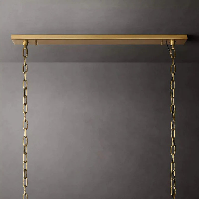 Harlow Crystal Rectangle Chandelier 61"