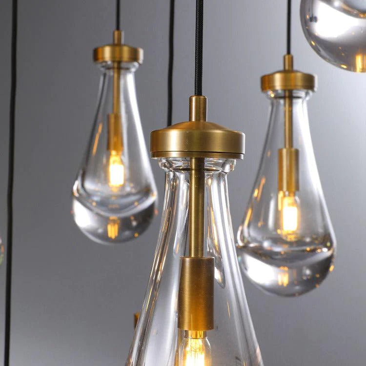 RAINDROP Drew Round 13-Light Chandelier For Living Room