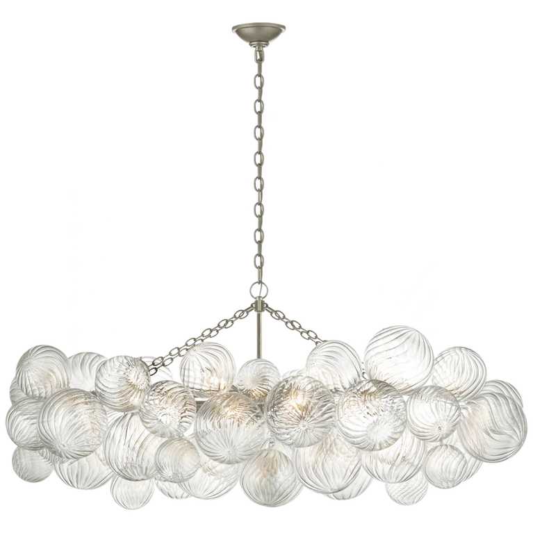Talial Glass Medium Linear Chandelier