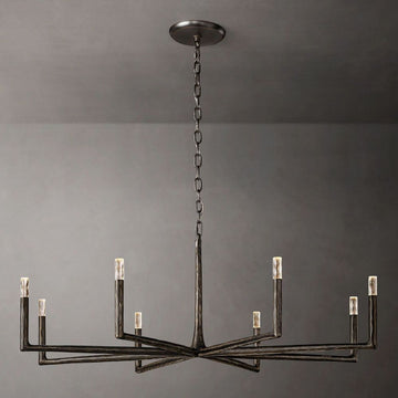 Avarital Forged Round Chandelier 60"