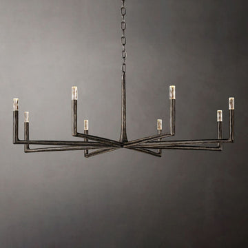 Avarital Forged Round Chandelier 60"