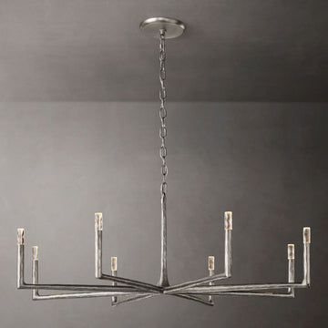 Avarital Forged Round Chandelier 60"