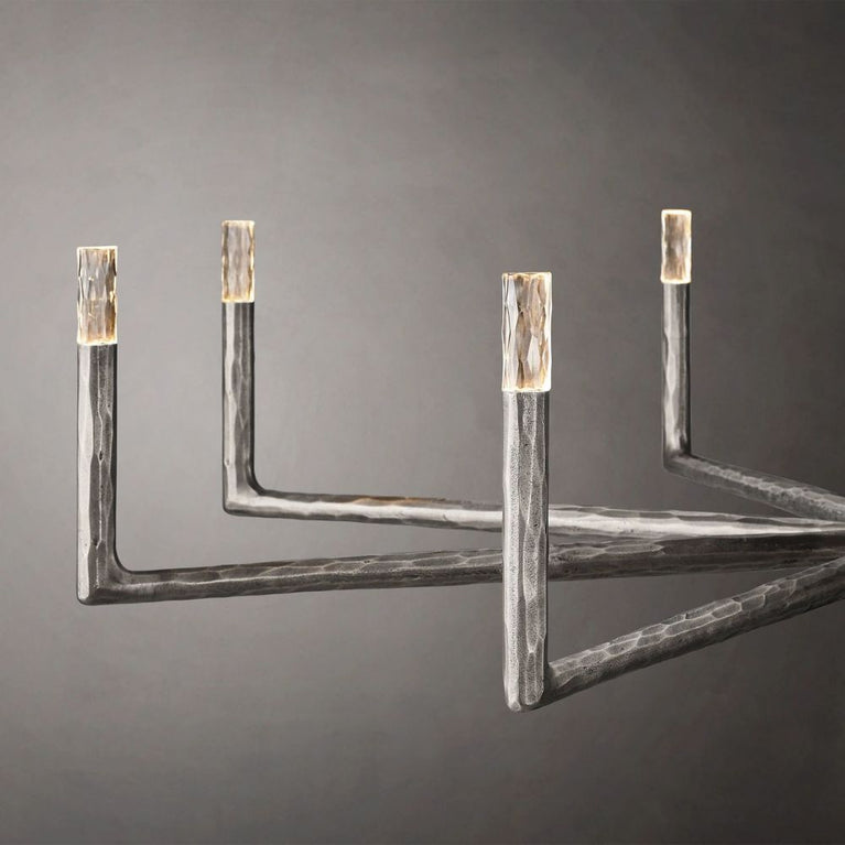 Avarital Forged Round Chandelier 72"