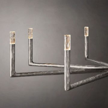 Avarital Forged Round Chandelier 60"