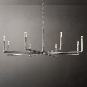 Avarital Forged Round Chandelier 60"