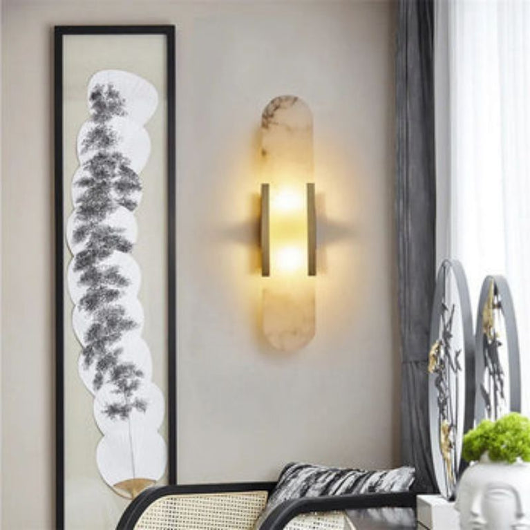 Alabaster Linear Wall Sconce 壁灯灯具 rbrights
