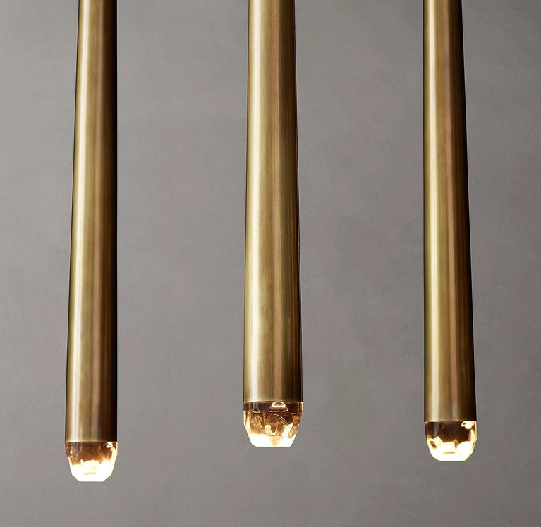 Aquitaines Linear Chandelier Light 60"