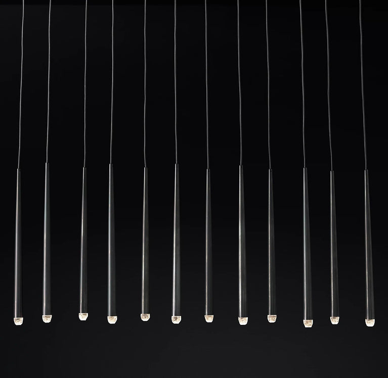 Aquitaines Linear Chandelier Light 60"
