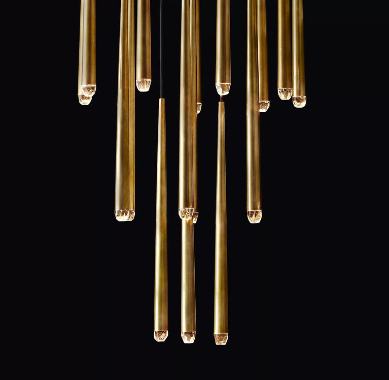 Aquitaines Round Chandeliers 24" Modern Chandelier Light