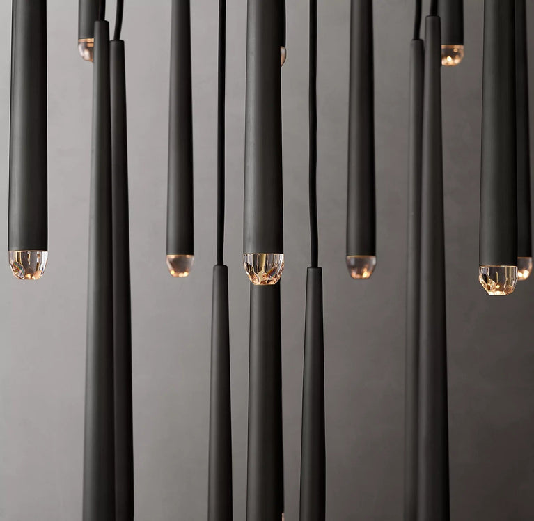 Aquitaines Round Chandeliers 48" Modern Chandelier Light