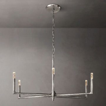 Avarital Forged Round Chandelier 48"