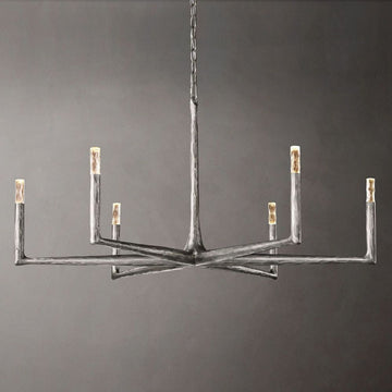 Avarital Forged Round Chandelier 48"