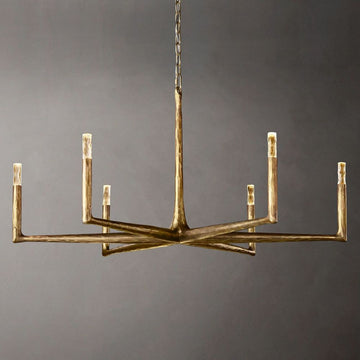Avarital Forged Round Chandelier 48"
