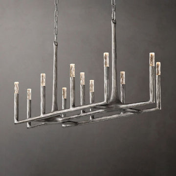 Avarital Forged Linear Chandelier 54"