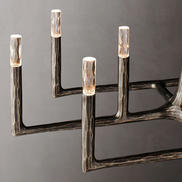 Avarital Forged Linear Chandelier 72"