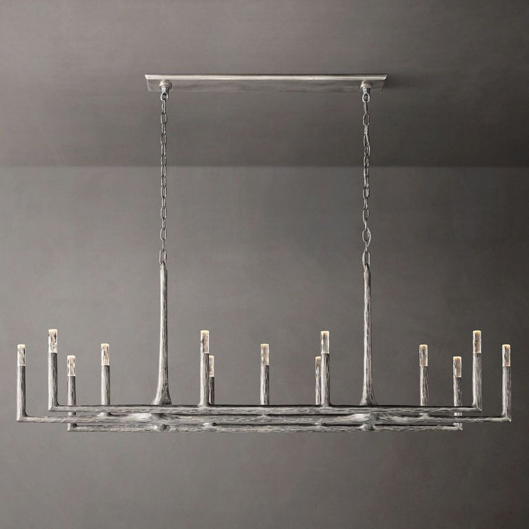 Avarital Forged Linear Chandelier 72"