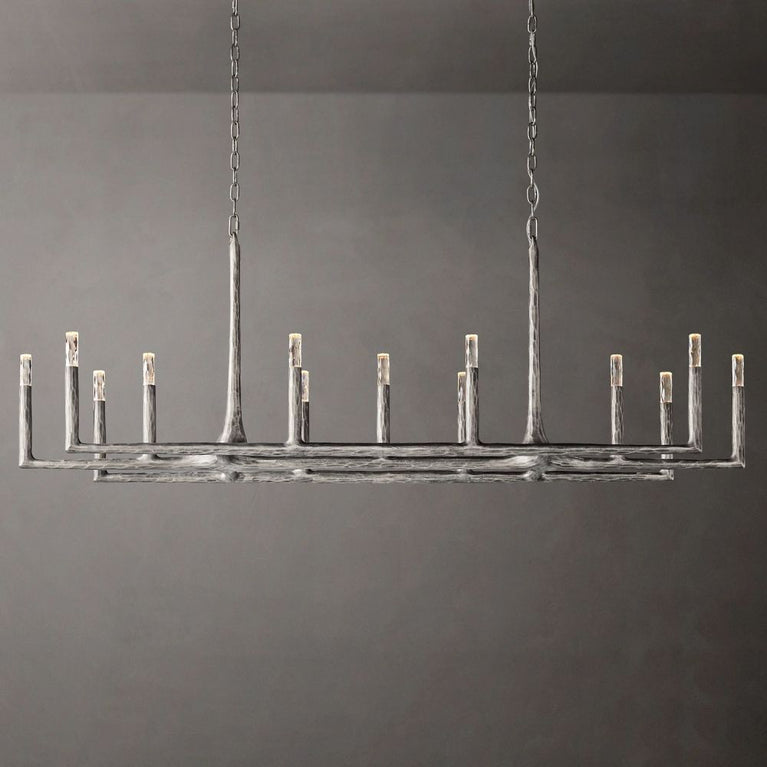 Avarital Forged Linear Chandelier 72"