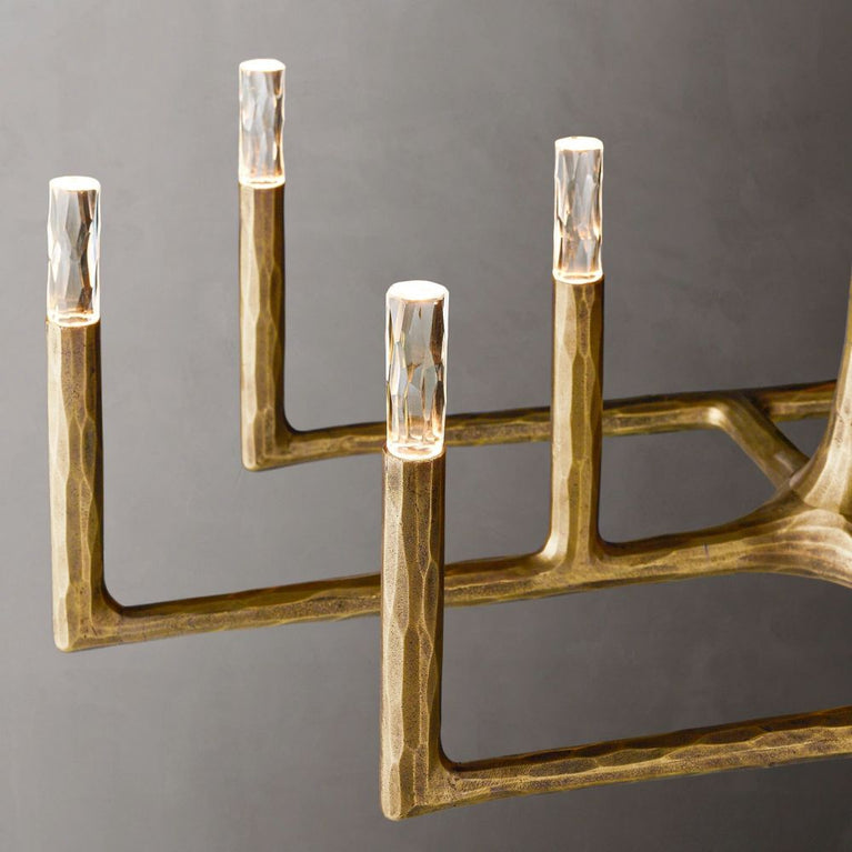 Avarital Forged Linear Chandelier 72"