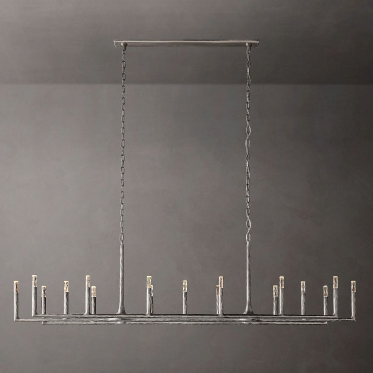Avarital Forged Linear Chandelier 96"