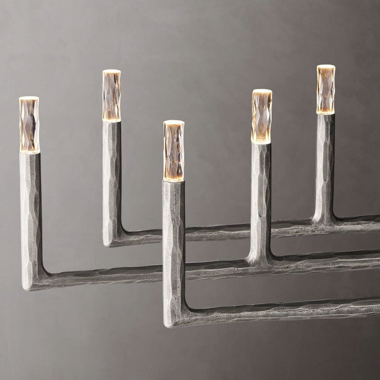 Avarital Forged Linear Chandelier 96"