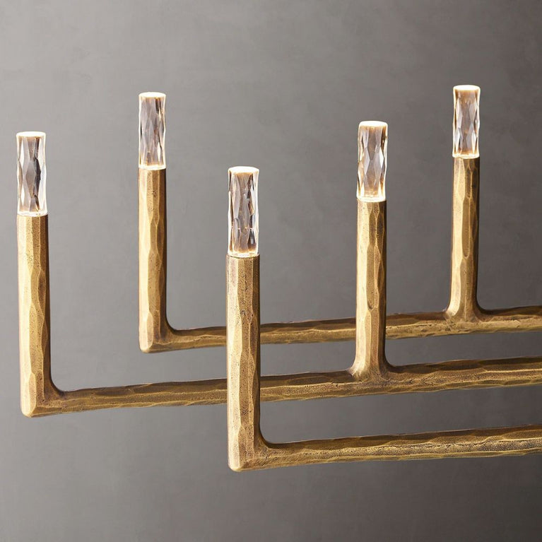 Avarital Forged Linear Chandelier 96"