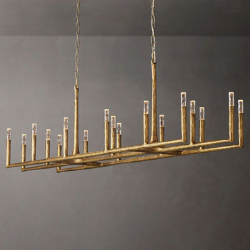 Avarital Forged Linear Chandelier 96"