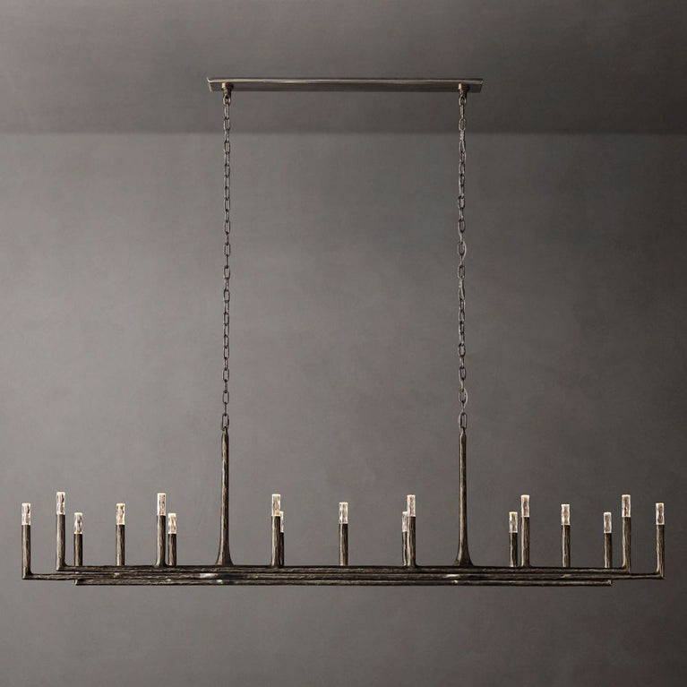 Avarital Forged Linear Chandelier 96"