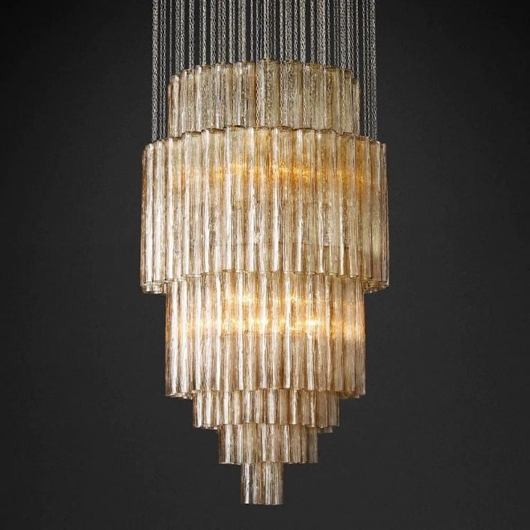 Serenal Multi-Tier Round Chandelier 24"D 30"D 55"D